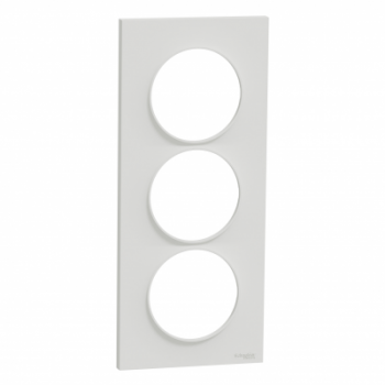  ODACE PLAQUE BLC.3P ENTR.57mm 