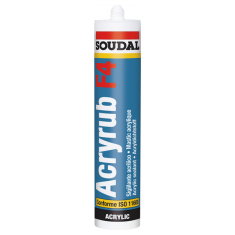  ACRYRUB F4 Blanc Cartouche 300 