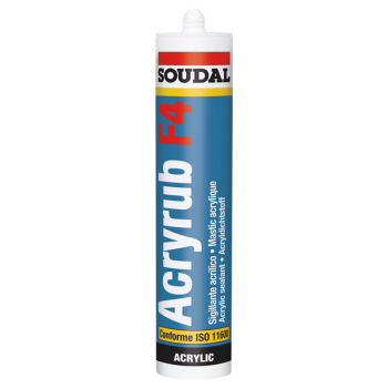  ACRYRUB F4 Blanc Cartouche 300 
