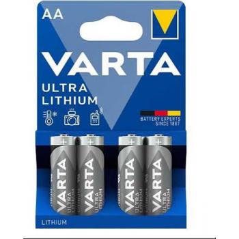  PILE 6106 X4 LITHIUM 1,5V 