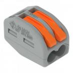  Borne WAGO 222 2x4mm  levier 